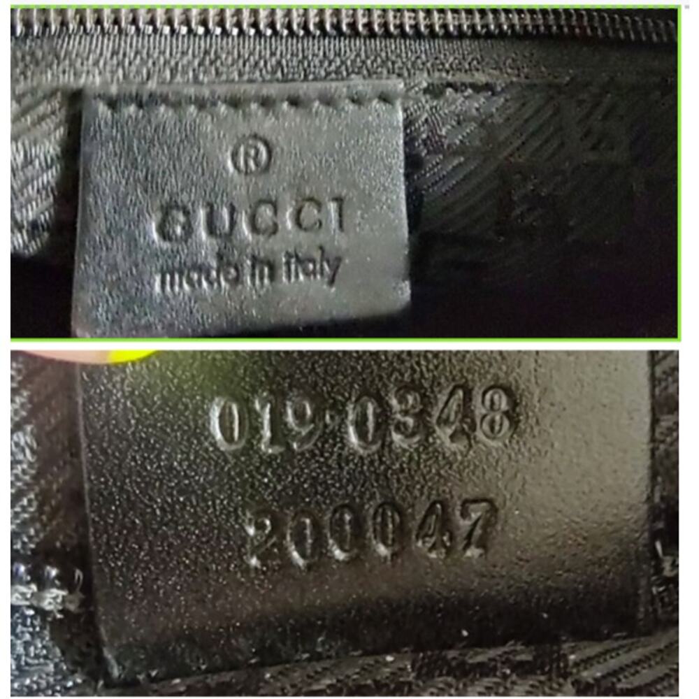 Gucci vintage canvas leather crossbody messenger bag EUC - Picture 2 of 8